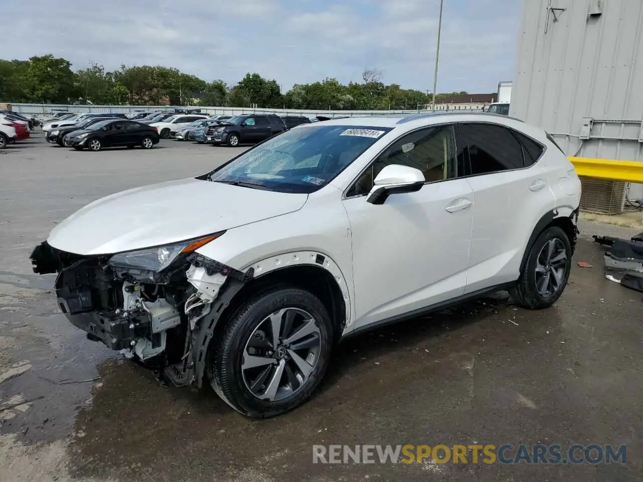 1 Photograph of a damaged car JTJGARDZ9M5020195 LEXUS NX 2021