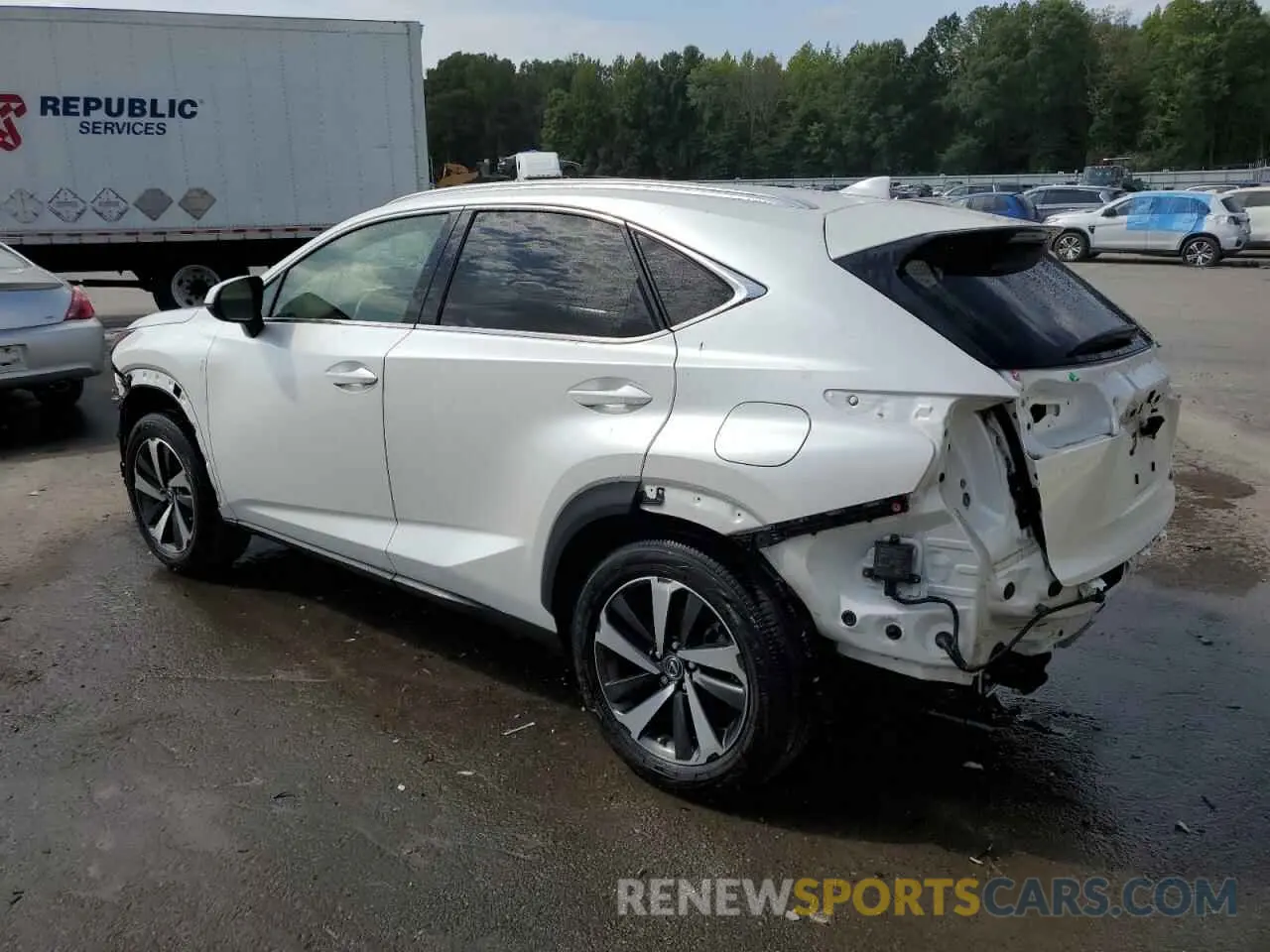 2 Photograph of a damaged car JTJGARDZ9M5020195 LEXUS NX 2021