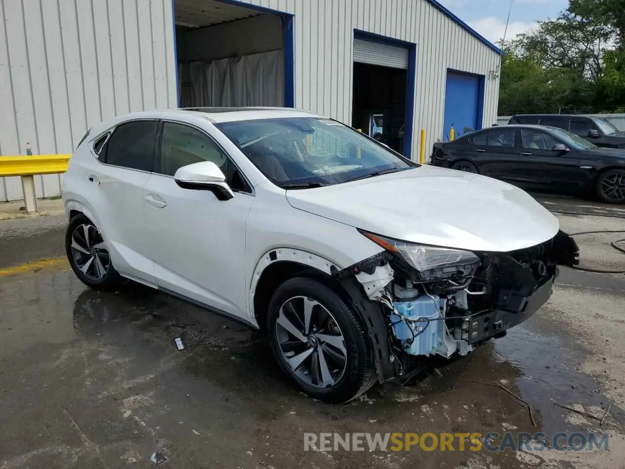 4 Photograph of a damaged car JTJGARDZ9M5020195 LEXUS NX 2021
