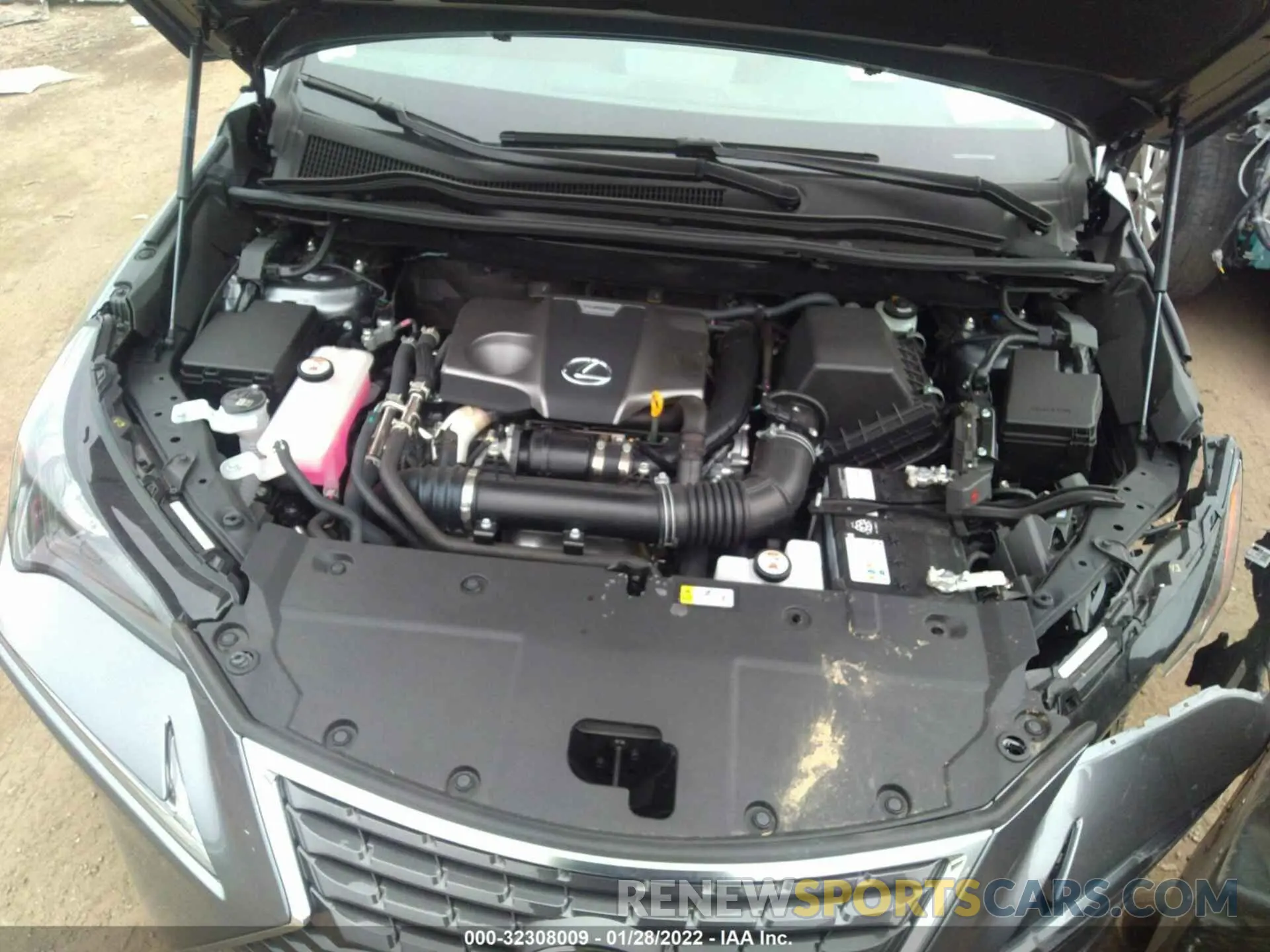 10 Photograph of a damaged car JTJGARDZXM2252242 LEXUS NX 2021
