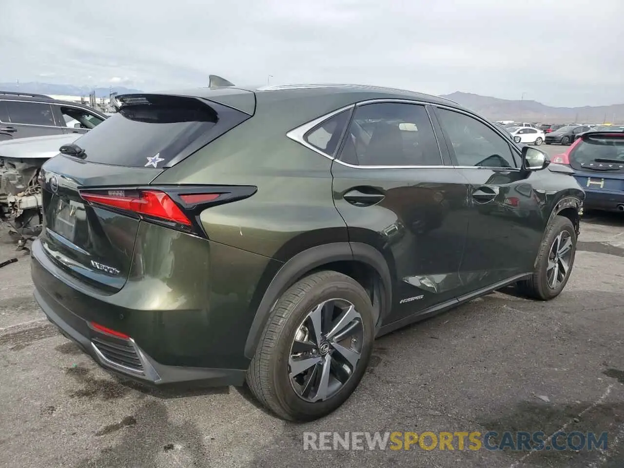 3 Фотография поврежденного автомобиля JTJGJRDZ0M2151890 LEXUS NX 2021