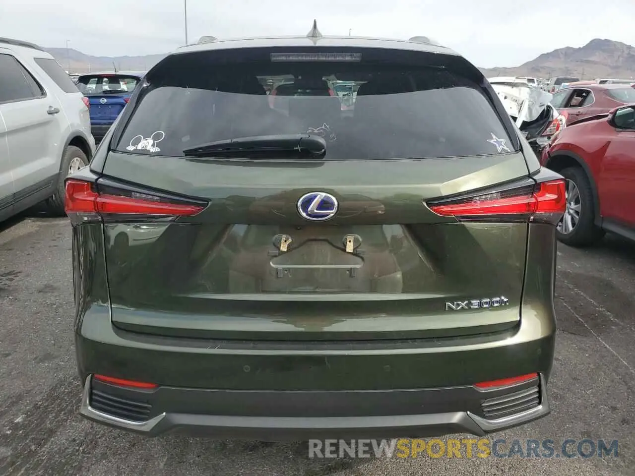 6 Фотография поврежденного автомобиля JTJGJRDZ0M2151890 LEXUS NX 2021