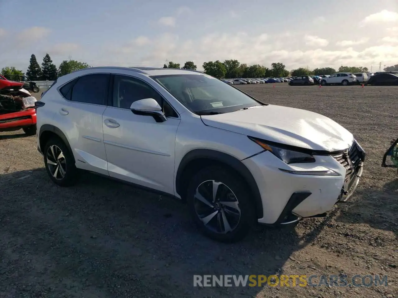 4 Фотография поврежденного автомобиля JTJGJRDZ0M5014172 LEXUS NX 2021