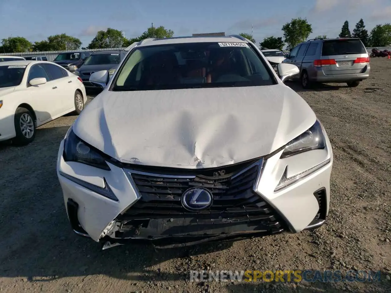 5 Фотография поврежденного автомобиля JTJGJRDZ0M5014172 LEXUS NX 2021