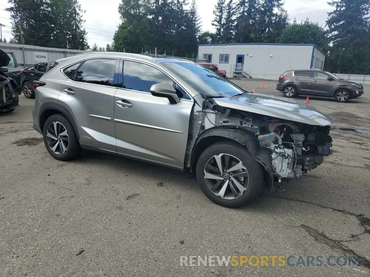 4 Photograph of a damaged car JTJGJRDZ2M2167458 LEXUS NX 2021