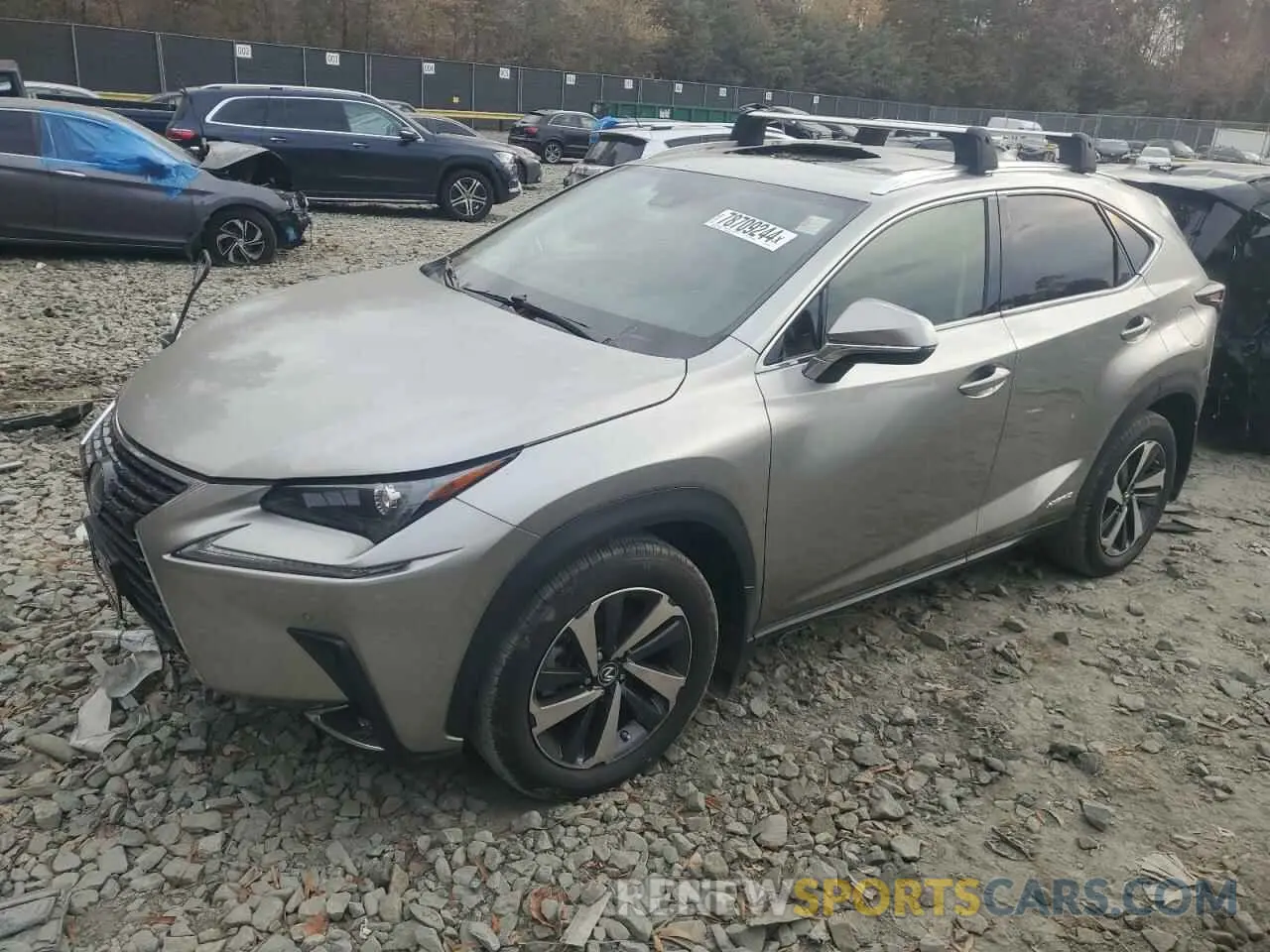 1 Фотография поврежденного автомобиля JTJGJRDZ7M2161509 LEXUS NX 2021