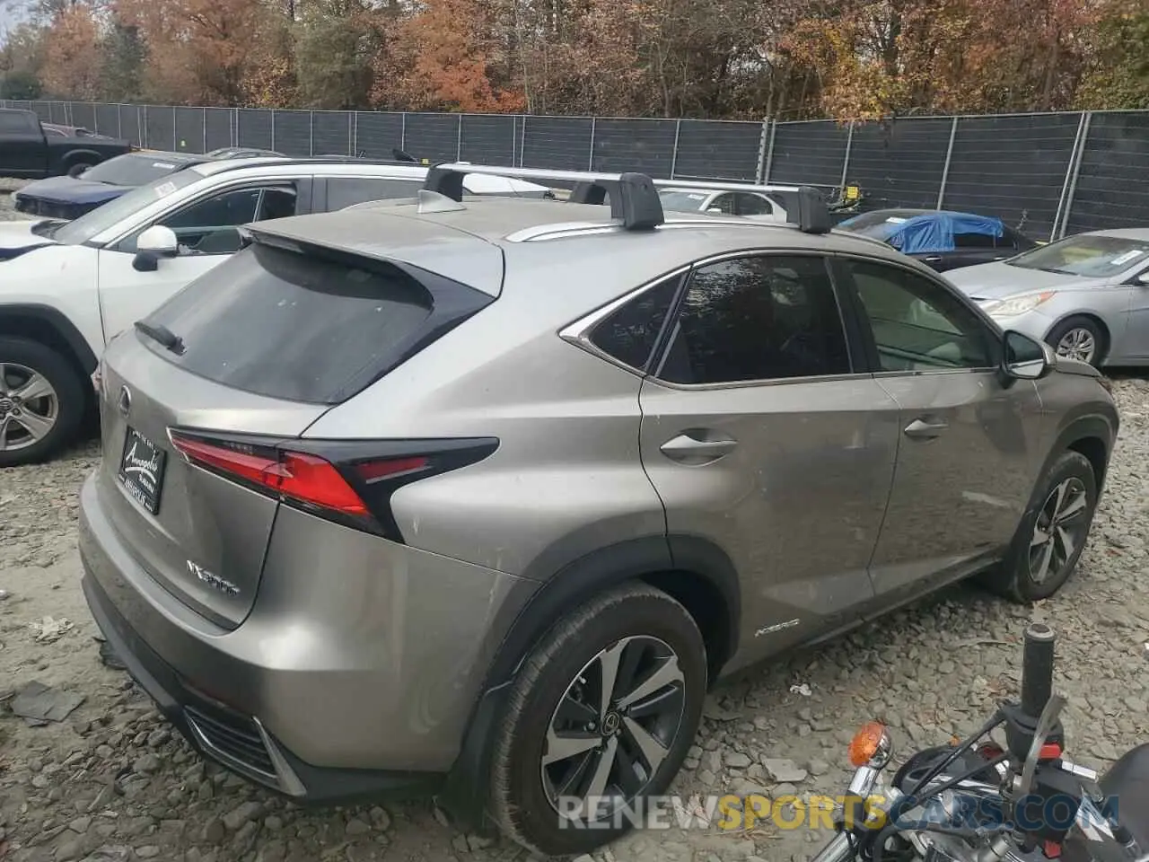 3 Фотография поврежденного автомобиля JTJGJRDZ7M2161509 LEXUS NX 2021