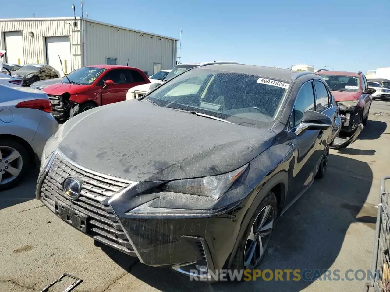 1 Photograph of a damaged car JTJGJRDZ9M2146770 LEXUS NX 2021