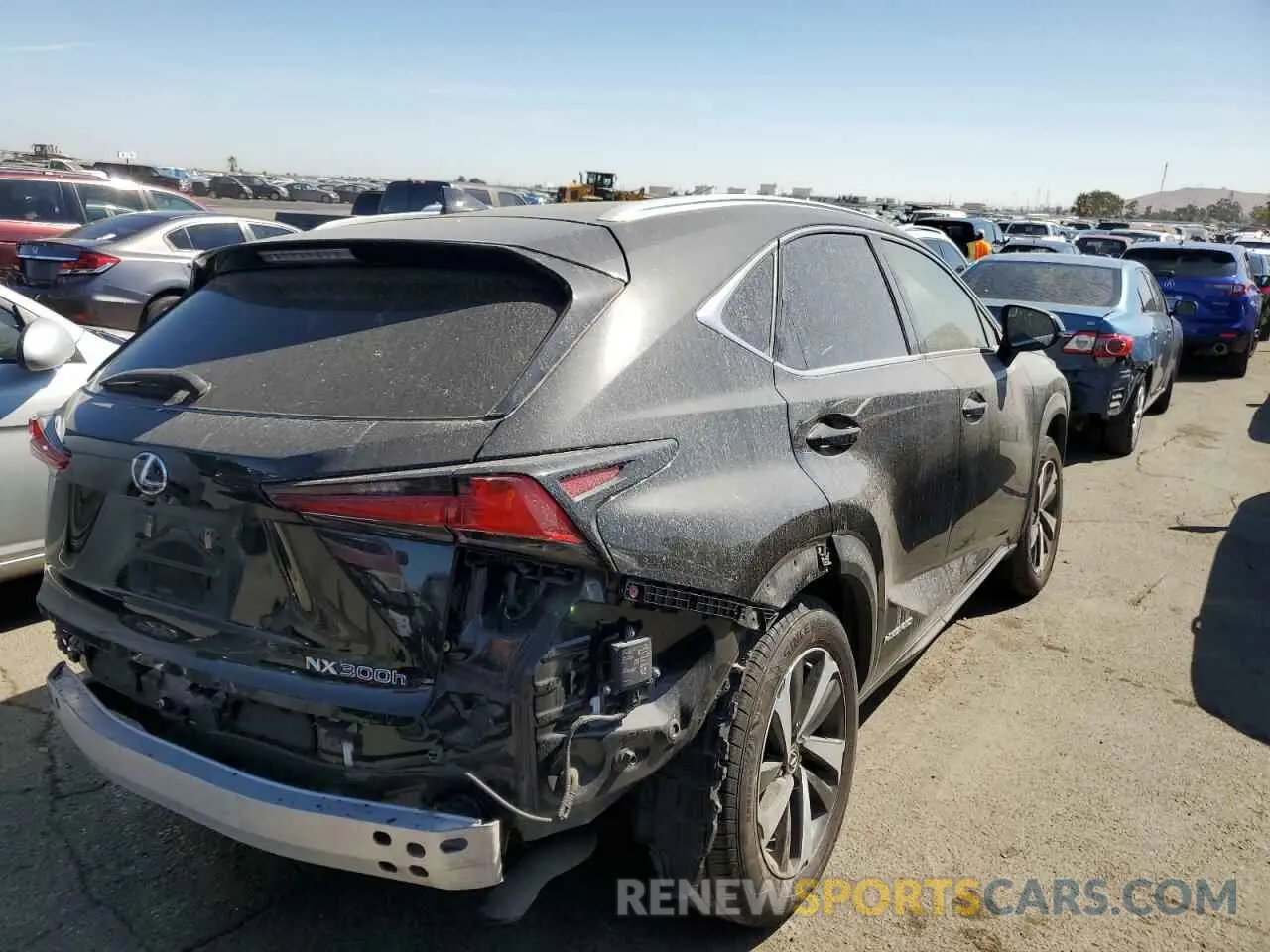 3 Photograph of a damaged car JTJGJRDZ9M2146770 LEXUS NX 2021
