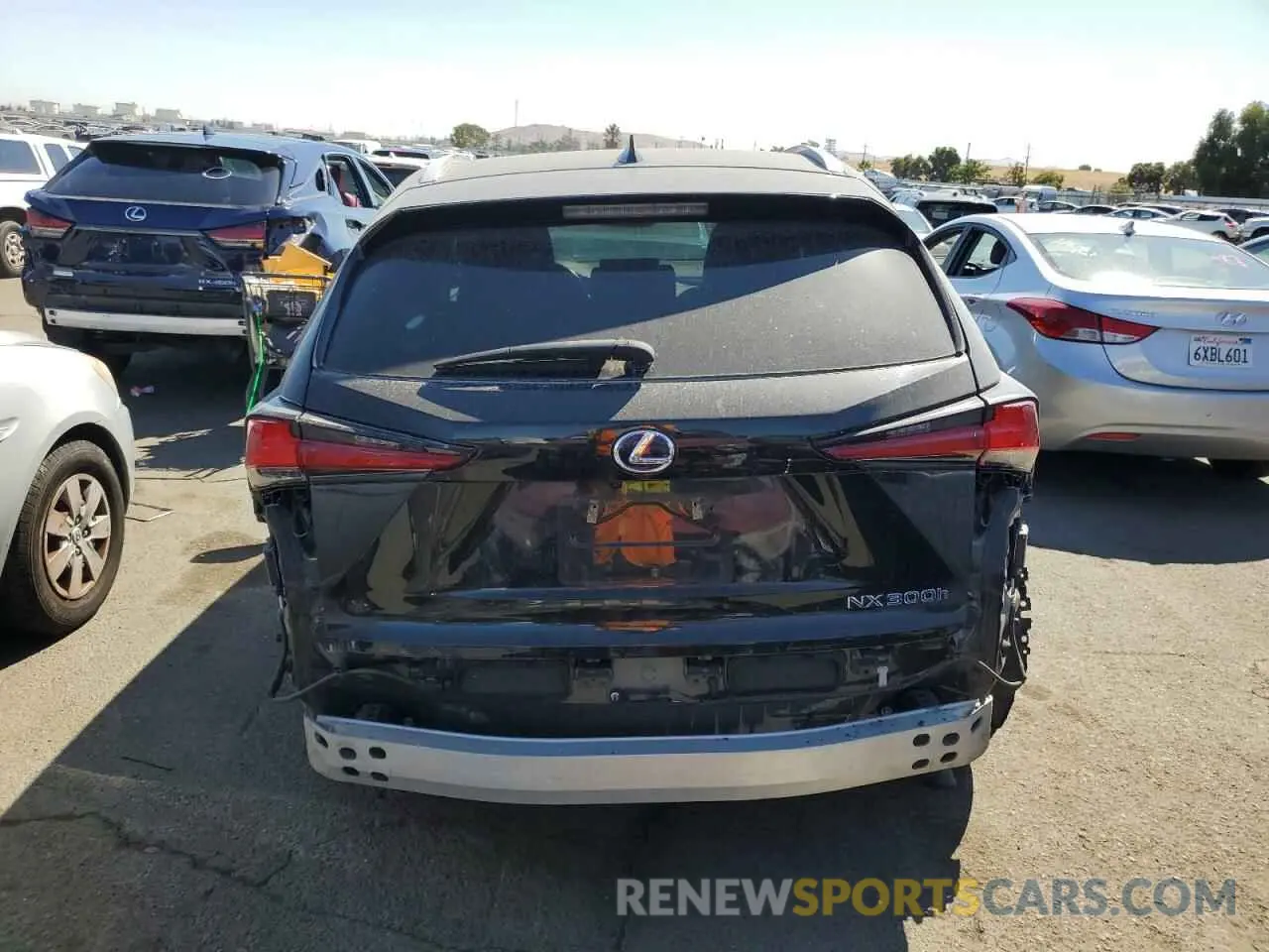6 Photograph of a damaged car JTJGJRDZ9M2146770 LEXUS NX 2021