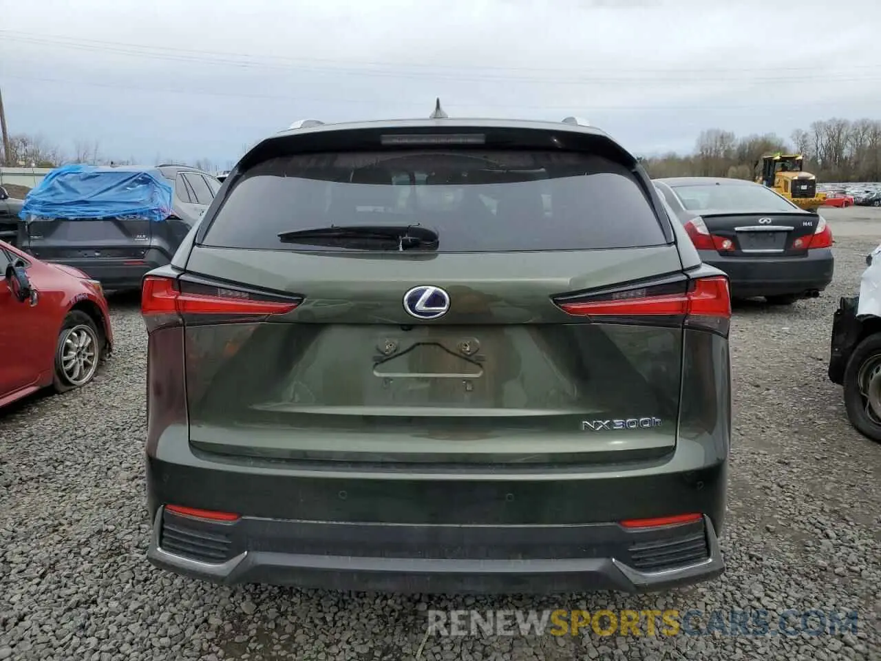 6 Фотография поврежденного автомобиля JTJGJRDZ9M2155016 LEXUS NX 2021