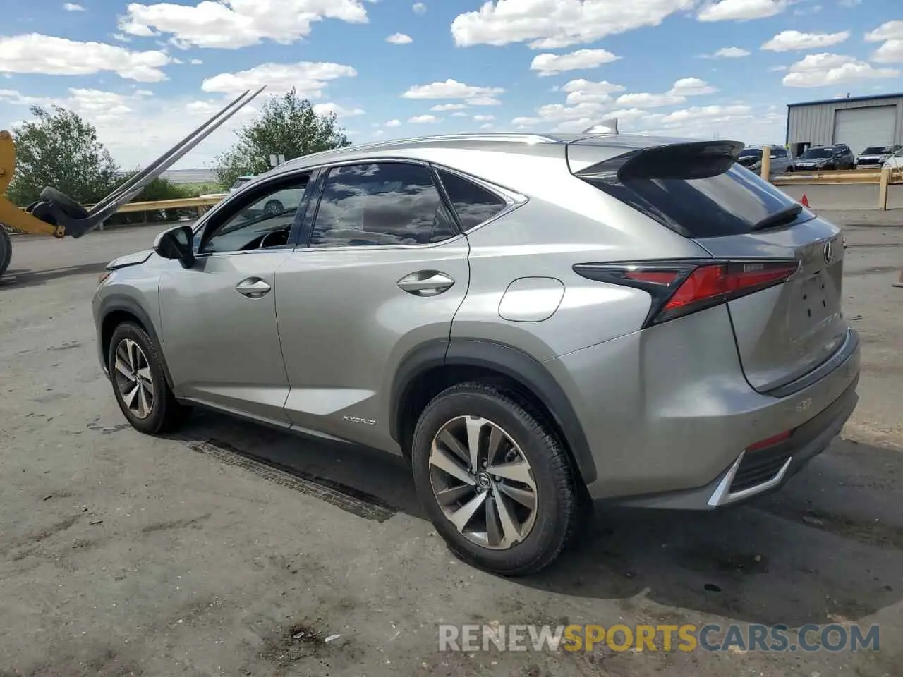 2 Photograph of a damaged car JTJGJRDZ9M2164377 LEXUS NX 2021
