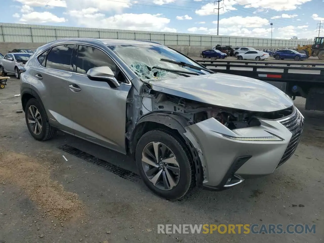 4 Photograph of a damaged car JTJGJRDZ9M2164377 LEXUS NX 2021