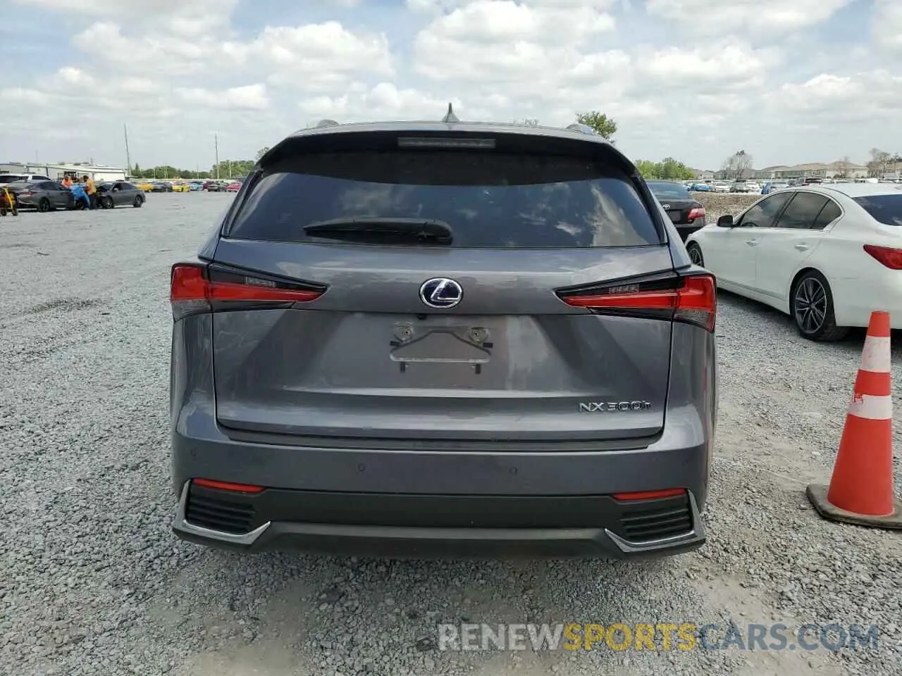 6 Фотография поврежденного автомобиля JTJGJRDZXM2155719 LEXUS NX 2021