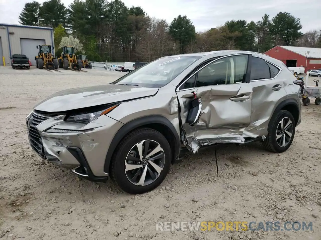 1 Photograph of a damaged car JTJGJRDZXM2165909 LEXUS NX 2021