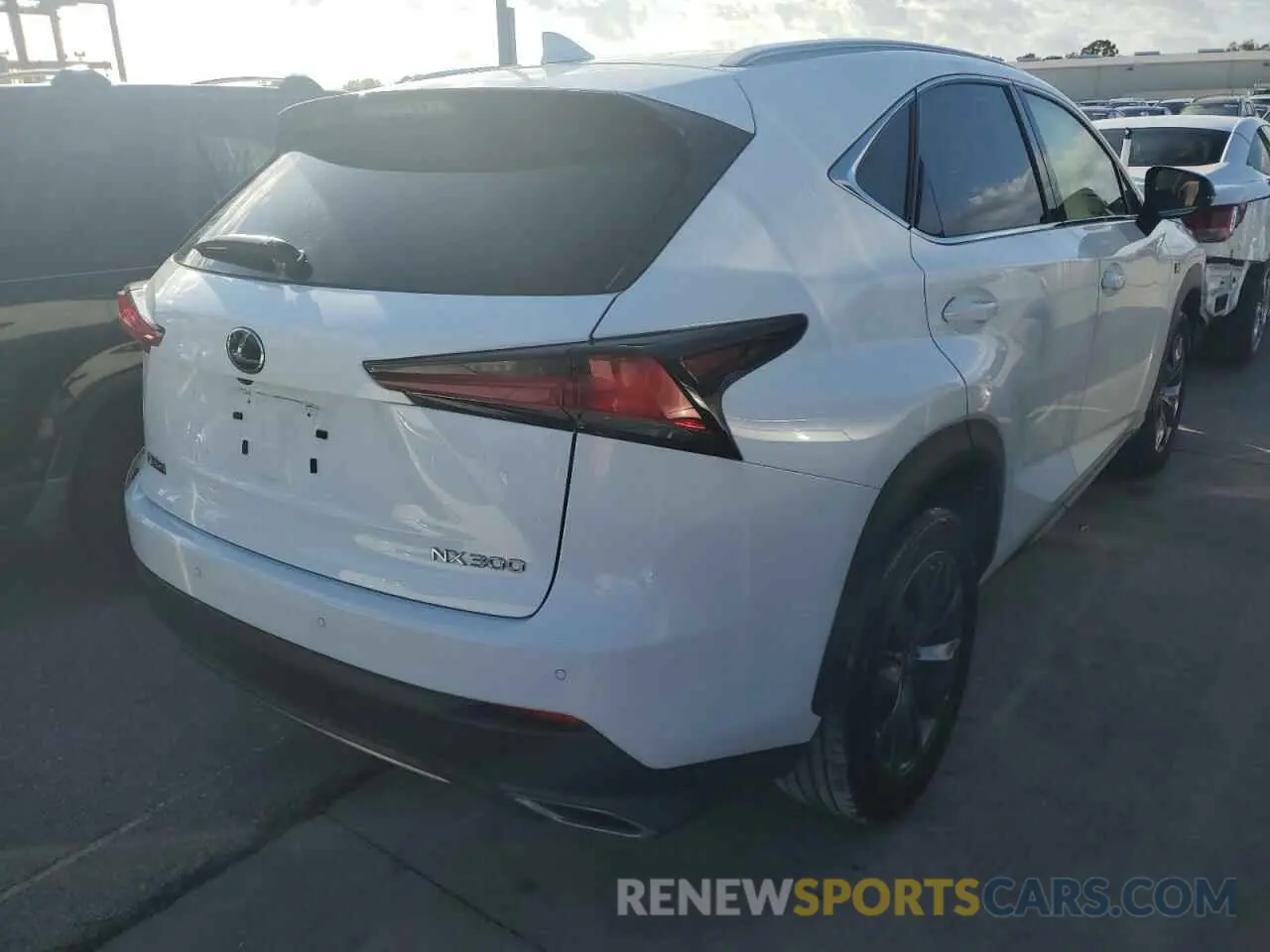 4 Фотография поврежденного автомобиля JTJSARBZ0M2201281 LEXUS NX 2021