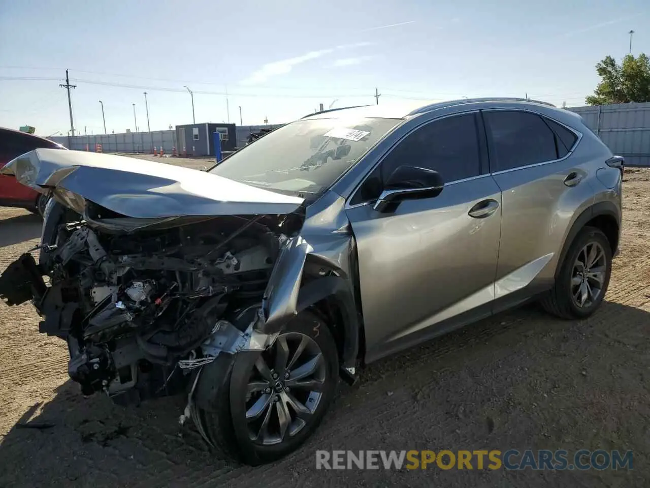 1 Фотография поврежденного автомобиля JTJSARBZ1M2193305 LEXUS NX 2021