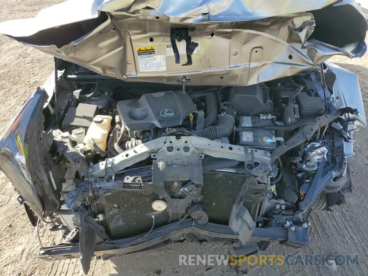 12 Фотография поврежденного автомобиля JTJSARBZ1M2193305 LEXUS NX 2021
