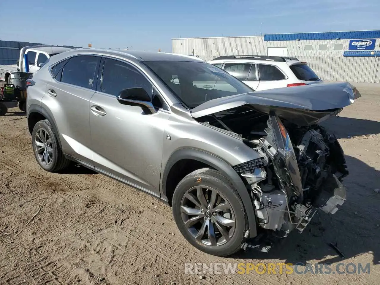 4 Фотография поврежденного автомобиля JTJSARBZ1M2193305 LEXUS NX 2021