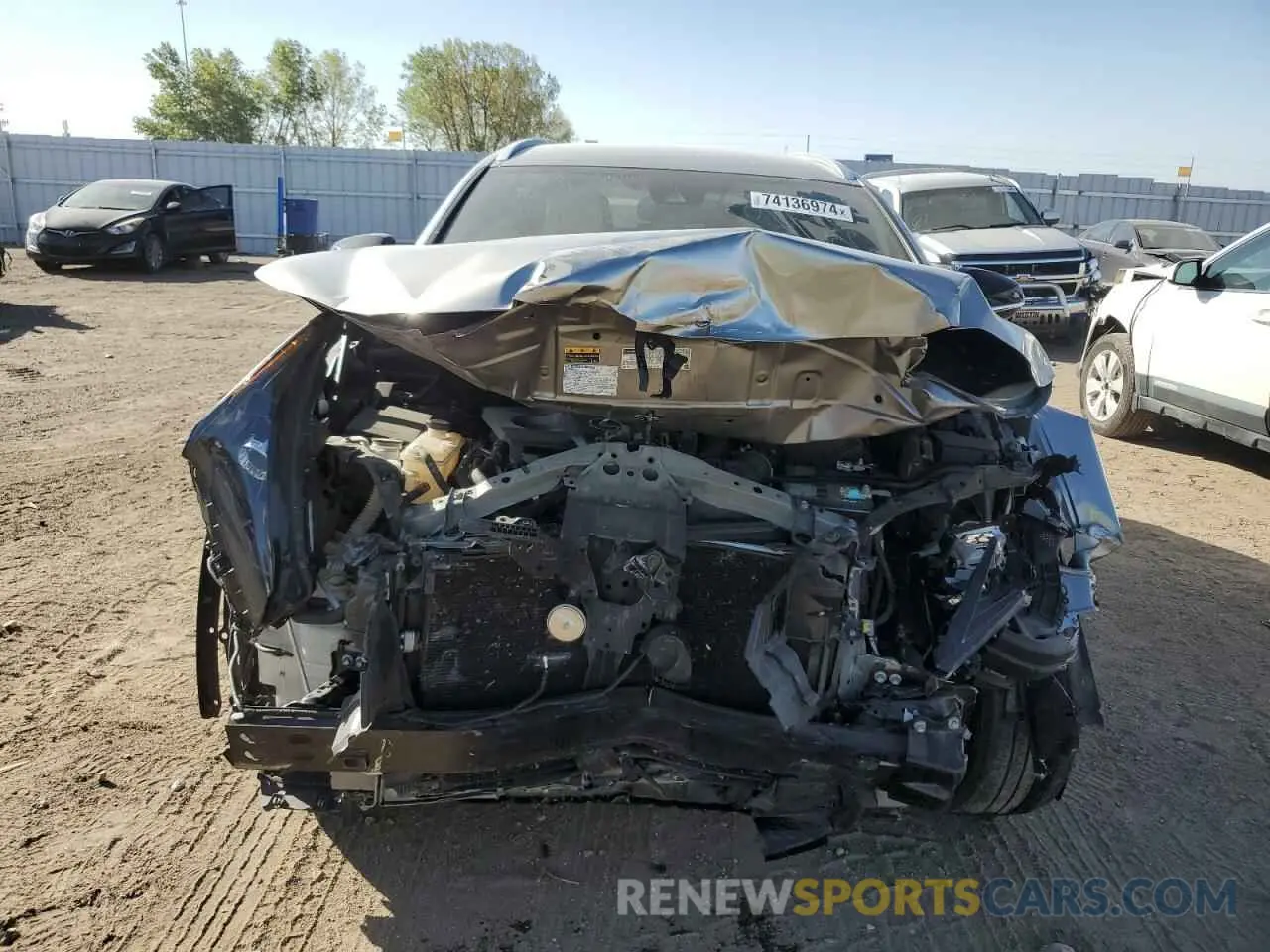 5 Фотография поврежденного автомобиля JTJSARBZ1M2193305 LEXUS NX 2021
