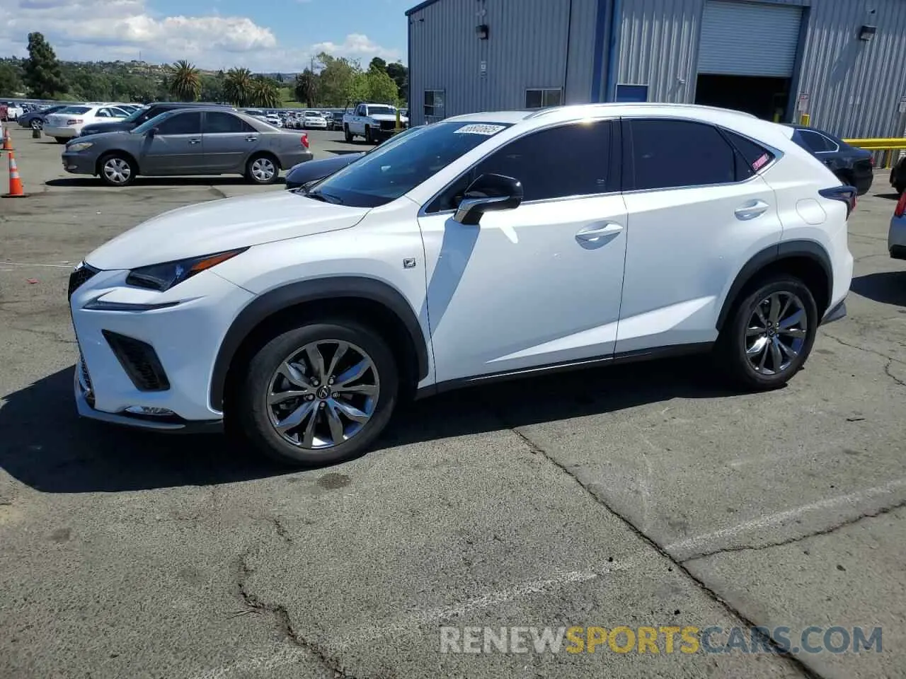 1 Photograph of a damaged car JTJSARBZ1M2197368 LEXUS NX 2021