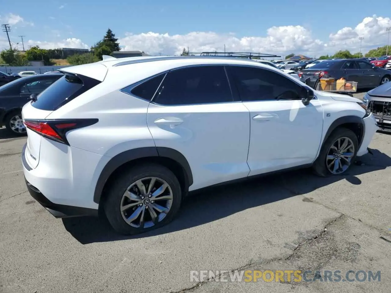 3 Photograph of a damaged car JTJSARBZ1M2197368 LEXUS NX 2021
