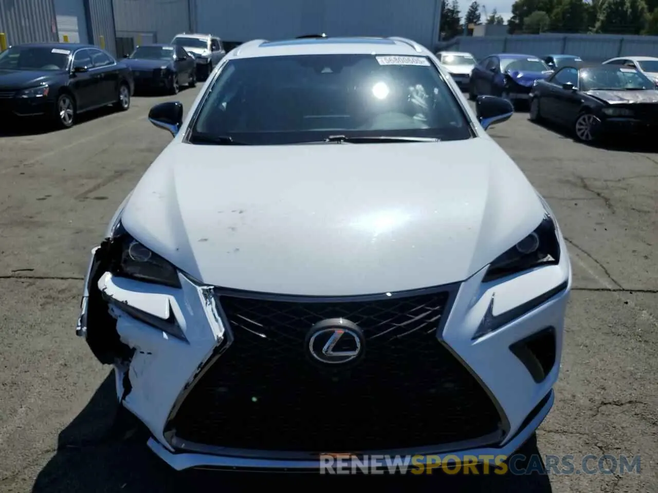 5 Photograph of a damaged car JTJSARBZ1M2197368 LEXUS NX 2021