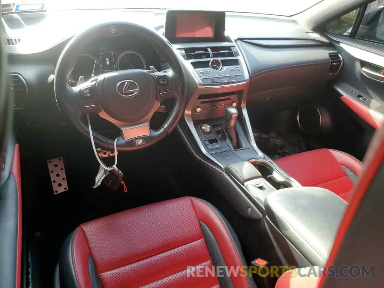 8 Фотография поврежденного автомобиля JTJSARBZ2M2185004 LEXUS NX 2021