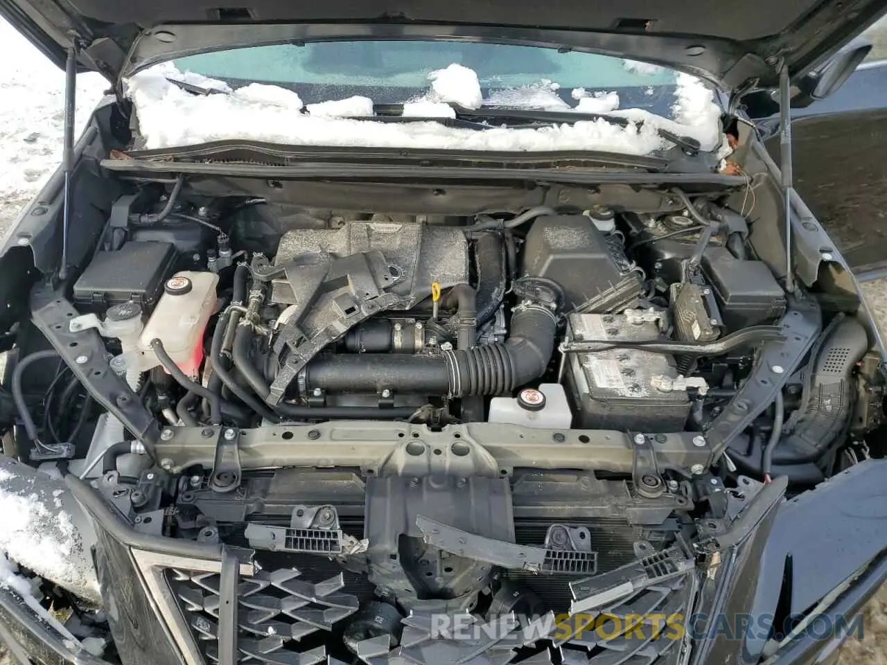 11 Фотография поврежденного автомобиля JTJSARBZ2M2203016 LEXUS NX 2021