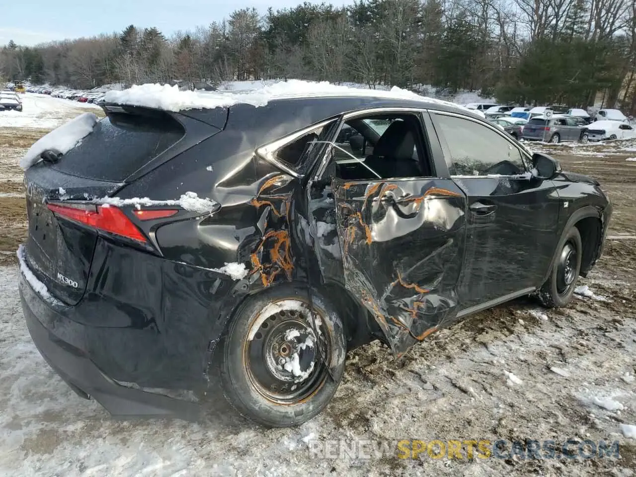3 Фотография поврежденного автомобиля JTJSARBZ2M2203016 LEXUS NX 2021
