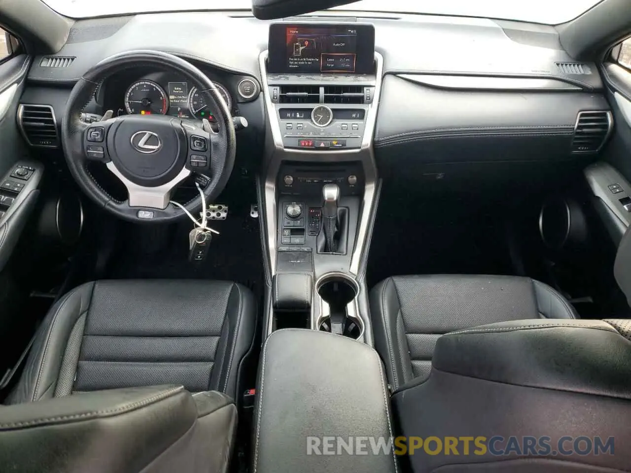 8 Фотография поврежденного автомобиля JTJSARBZ2M2203016 LEXUS NX 2021