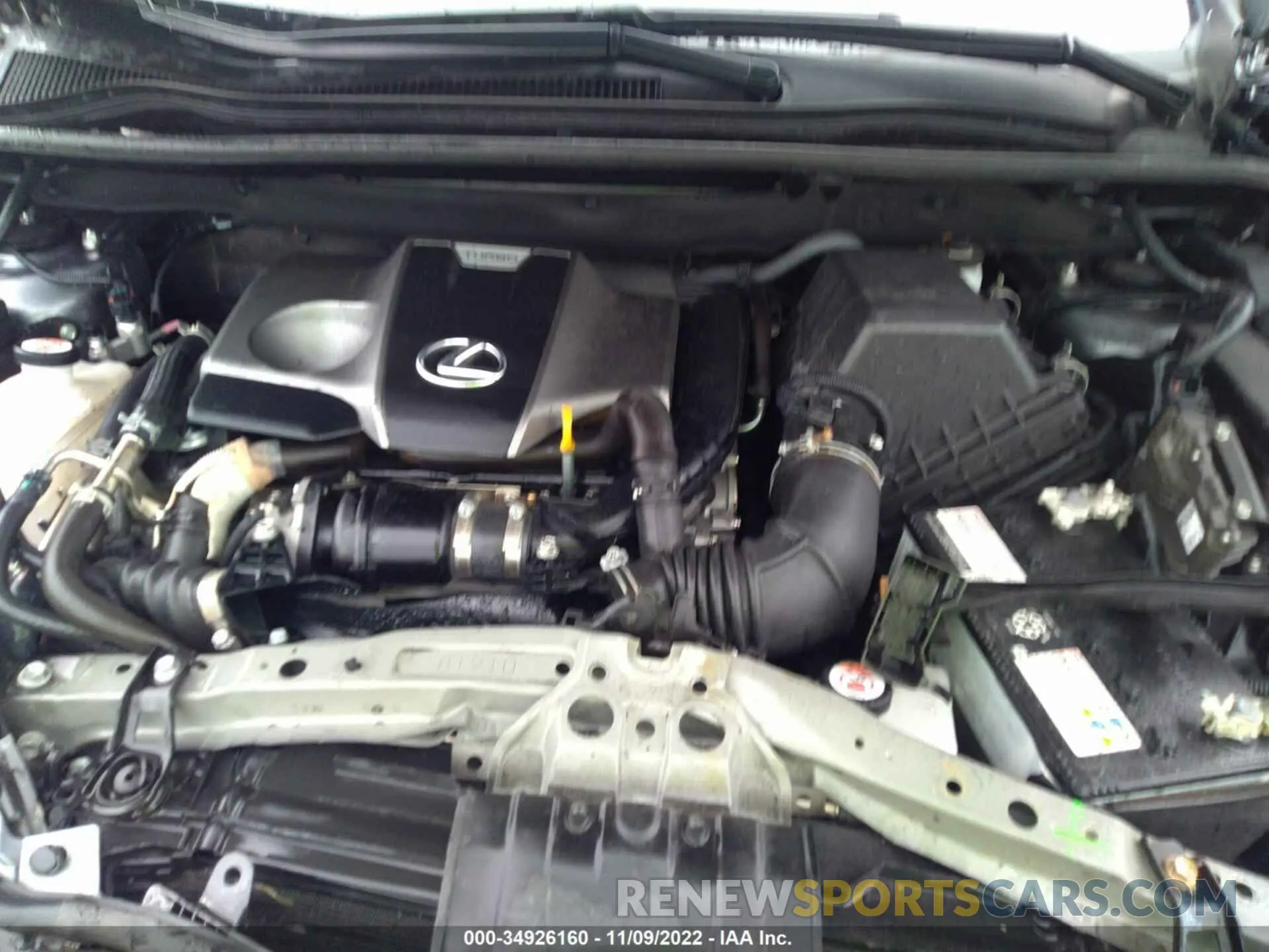 10 Photograph of a damaged car JTJSARBZ3M2181883 LEXUS NX 2021