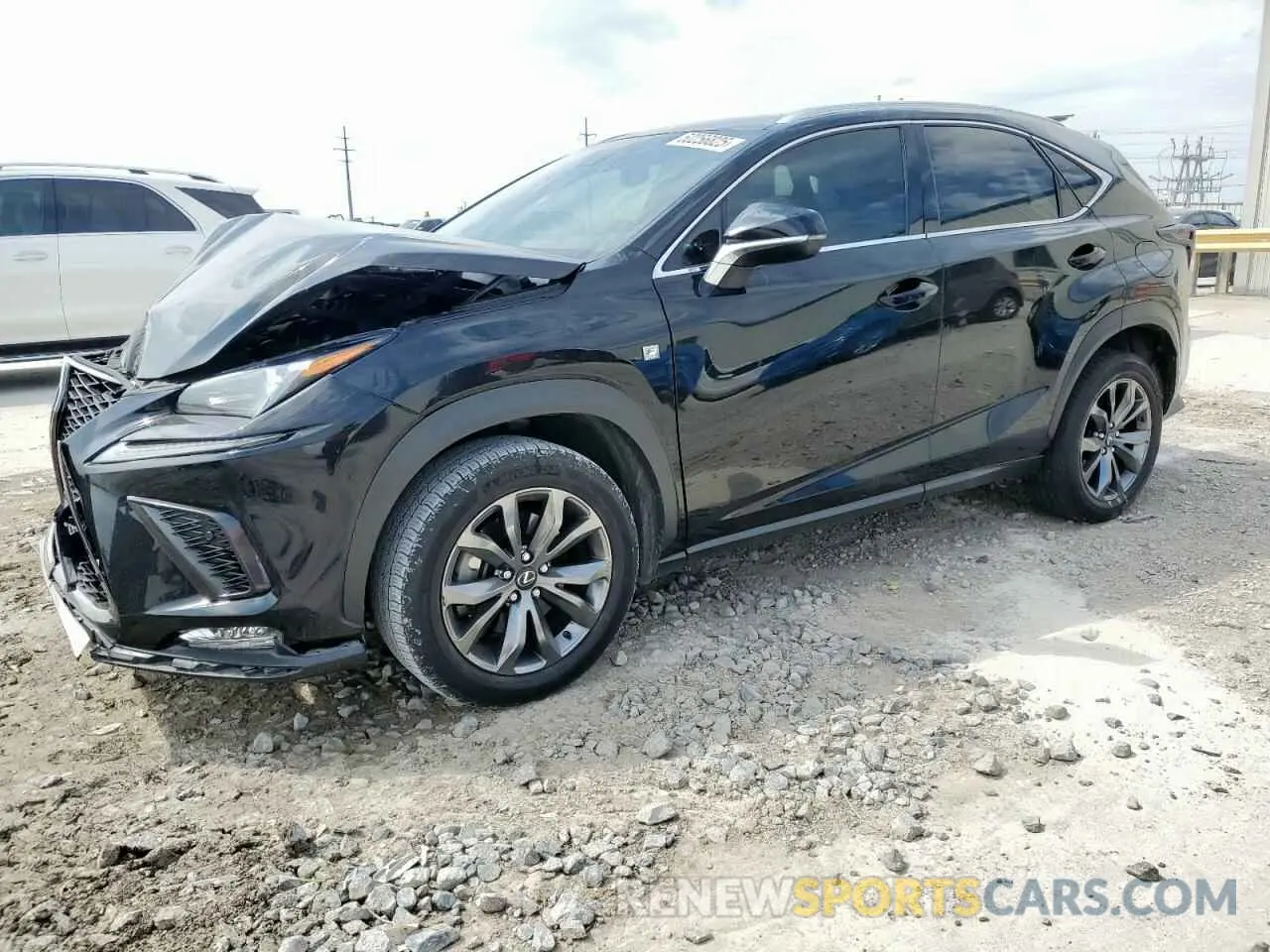 1 Фотография поврежденного автомобиля JTJSARBZ3M2202263 LEXUS NX 2021
