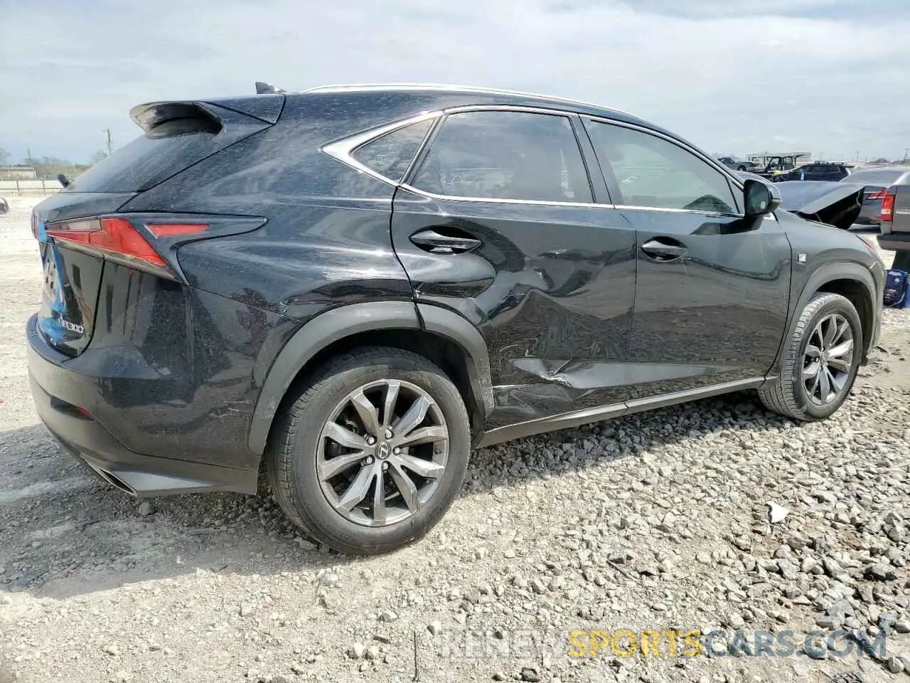 3 Фотография поврежденного автомобиля JTJSARBZ3M2202263 LEXUS NX 2021