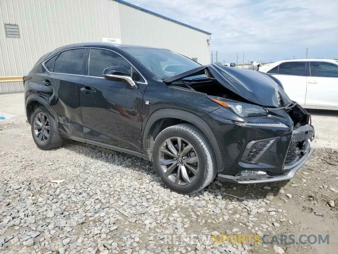 4 Фотография поврежденного автомобиля JTJSARBZ3M2202263 LEXUS NX 2021