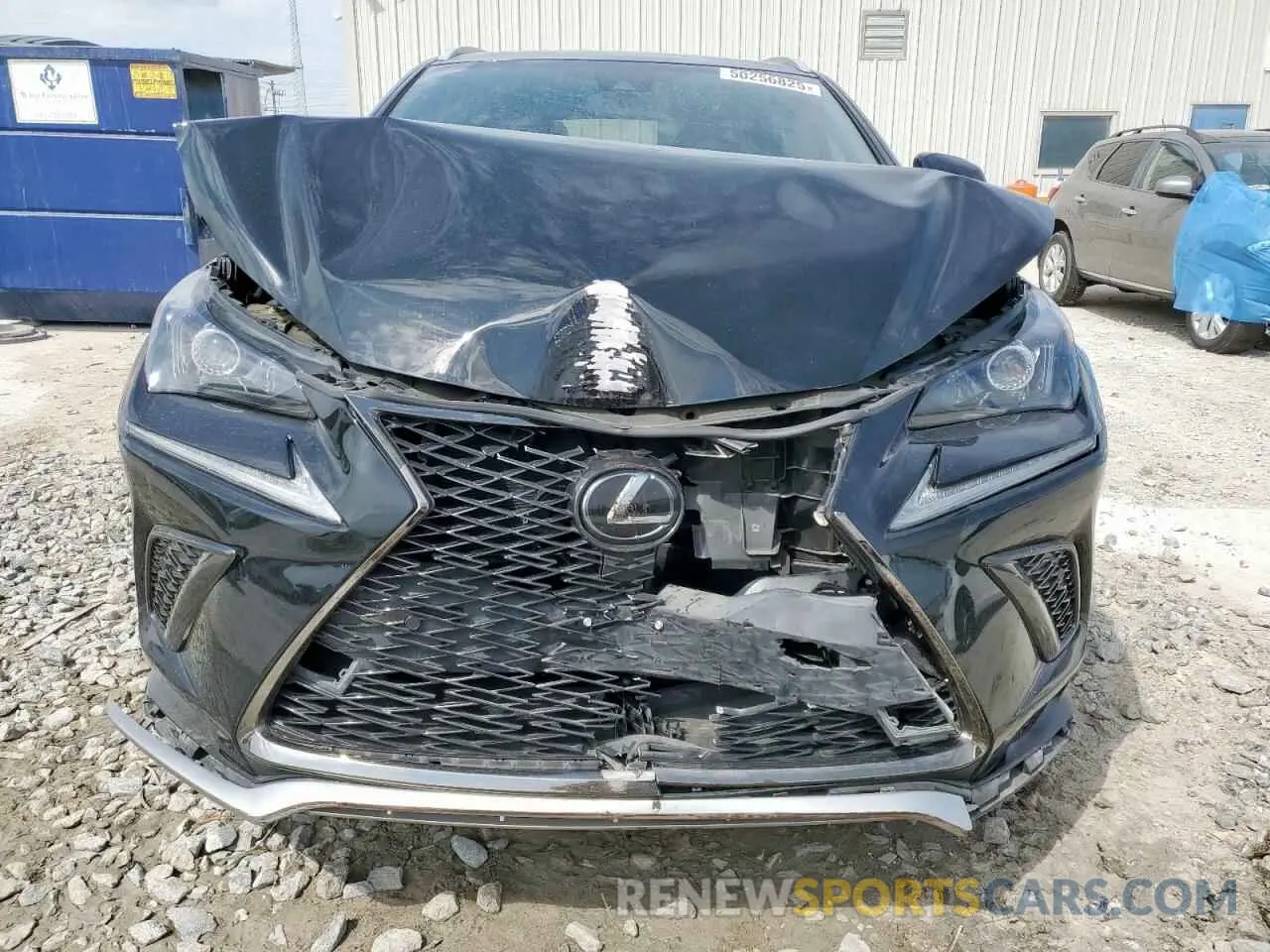 5 Фотография поврежденного автомобиля JTJSARBZ3M2202263 LEXUS NX 2021