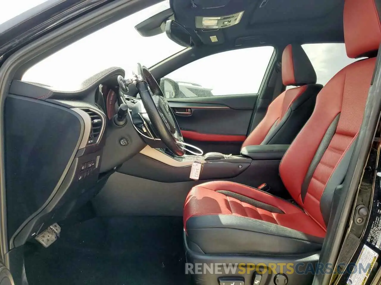 7 Фотография поврежденного автомобиля JTJSARBZ3M2202263 LEXUS NX 2021