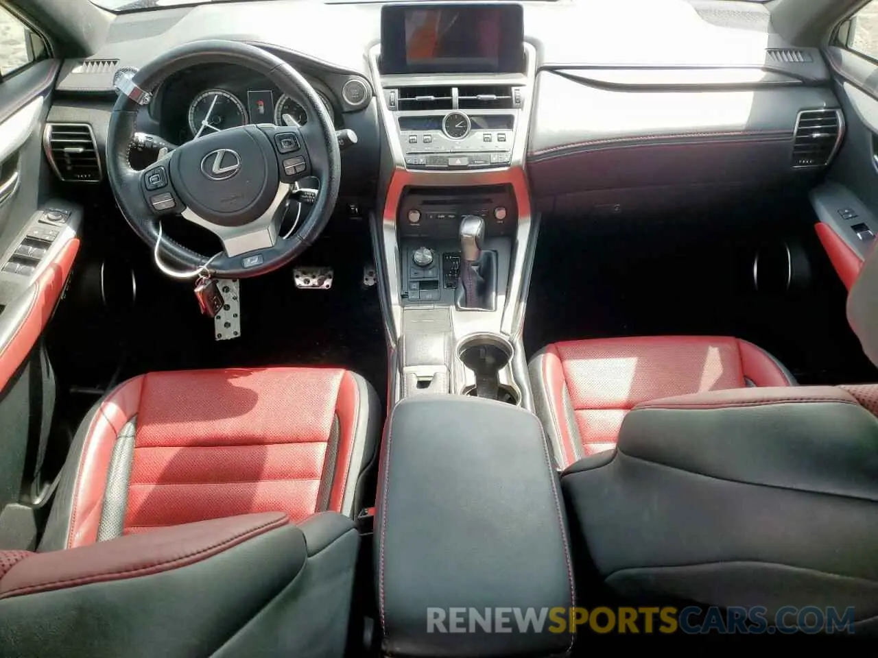 8 Фотография поврежденного автомобиля JTJSARBZ3M2202263 LEXUS NX 2021
