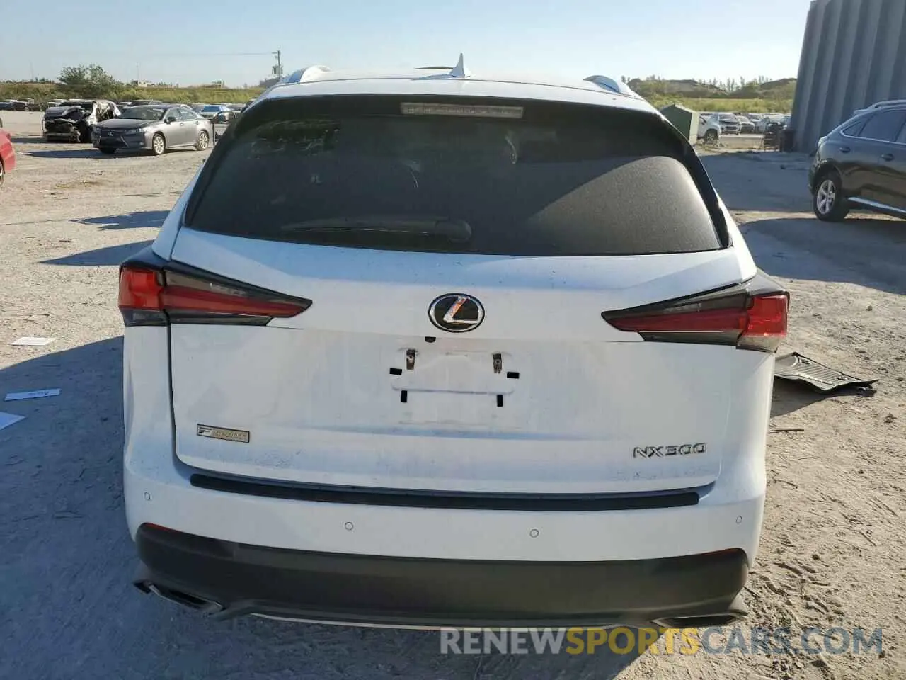6 Photograph of a damaged car JTJSARBZ4M2194478 LEXUS NX 2021