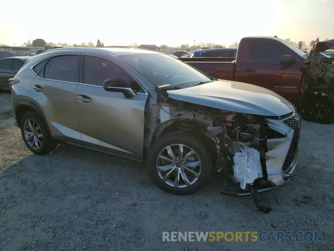 4 Photograph of a damaged car JTJSARBZ7M2183474 LEXUS NX 2021