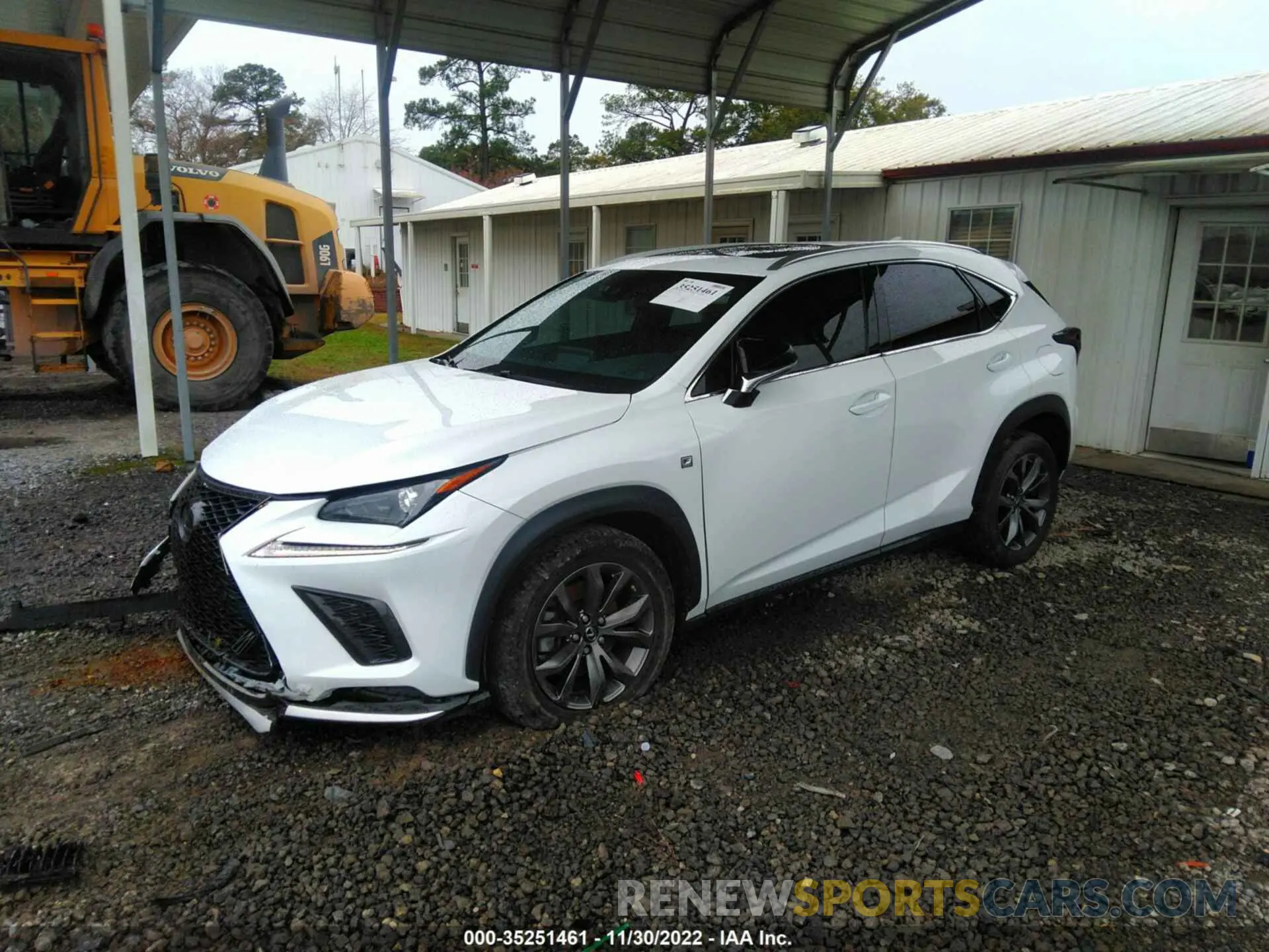 2 Фотография поврежденного автомобиля JTJSARBZ7M5025036 LEXUS NX 2021