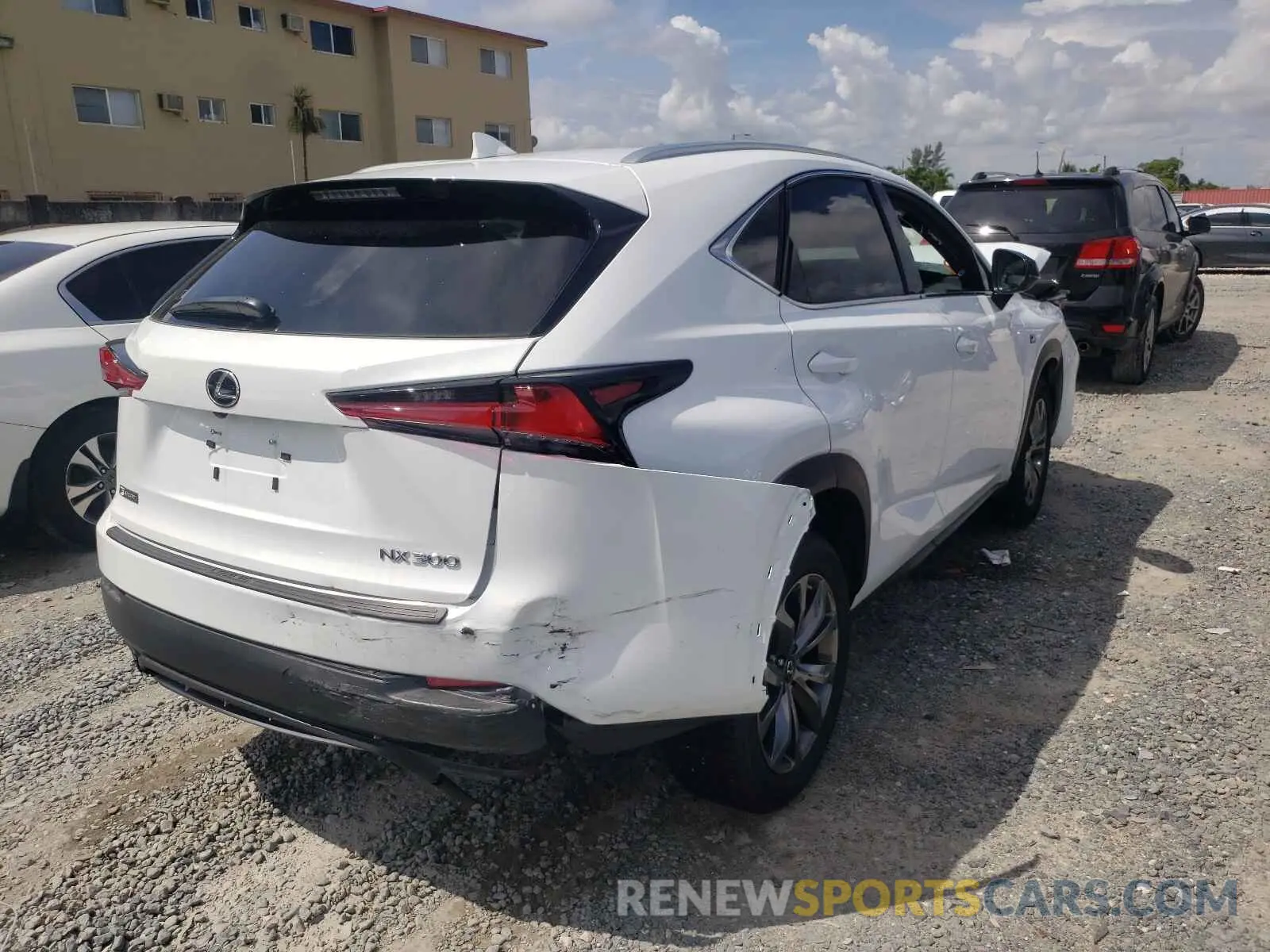 4 Photograph of a damaged car JTJSARBZ9M2187543 LEXUS NX 2021