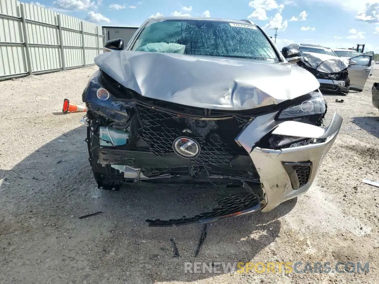 5 Photograph of a damaged car JTJSARBZXM2200137 LEXUS NX 2021
