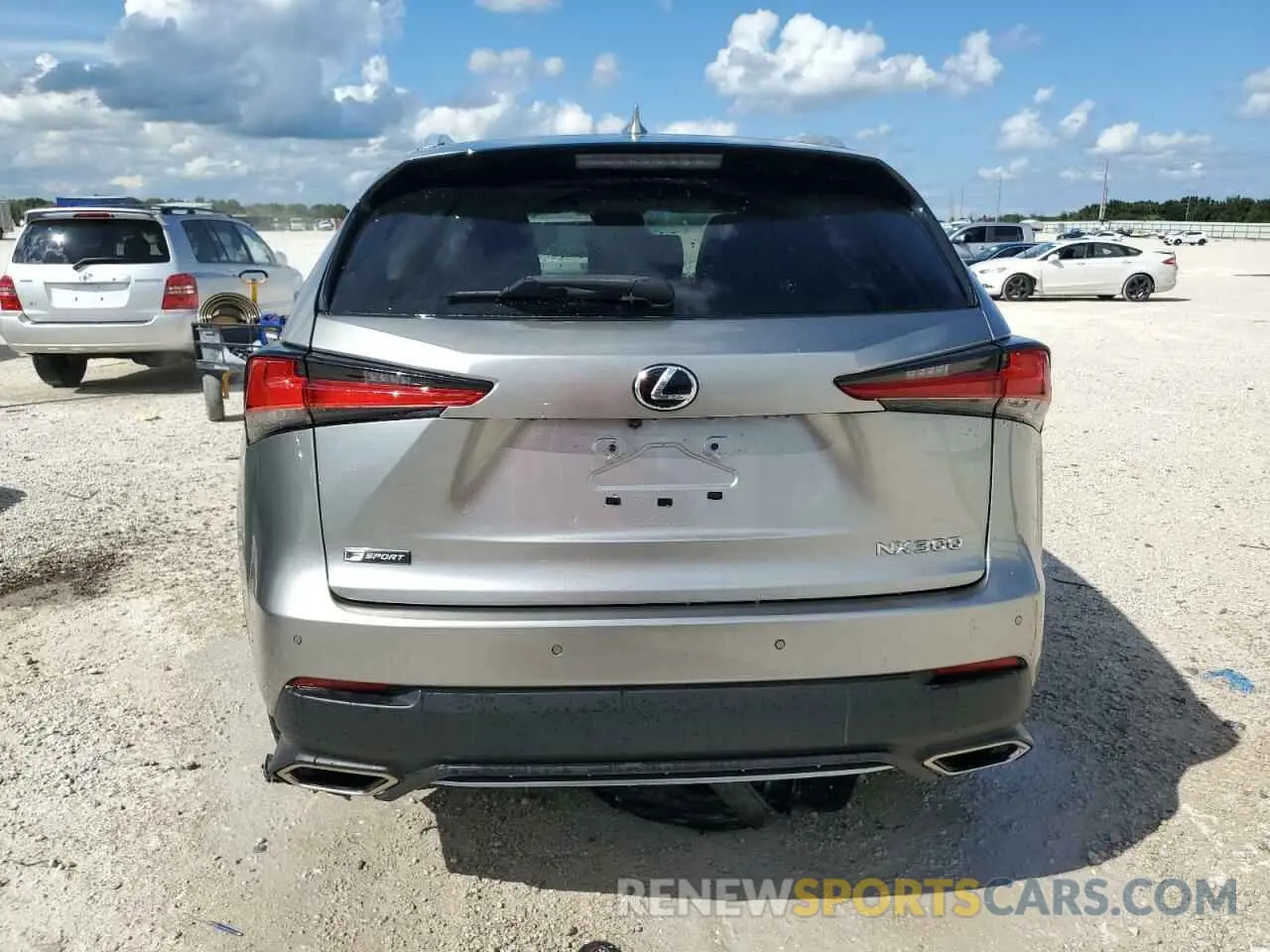 6 Photograph of a damaged car JTJSARBZXM2200137 LEXUS NX 2021