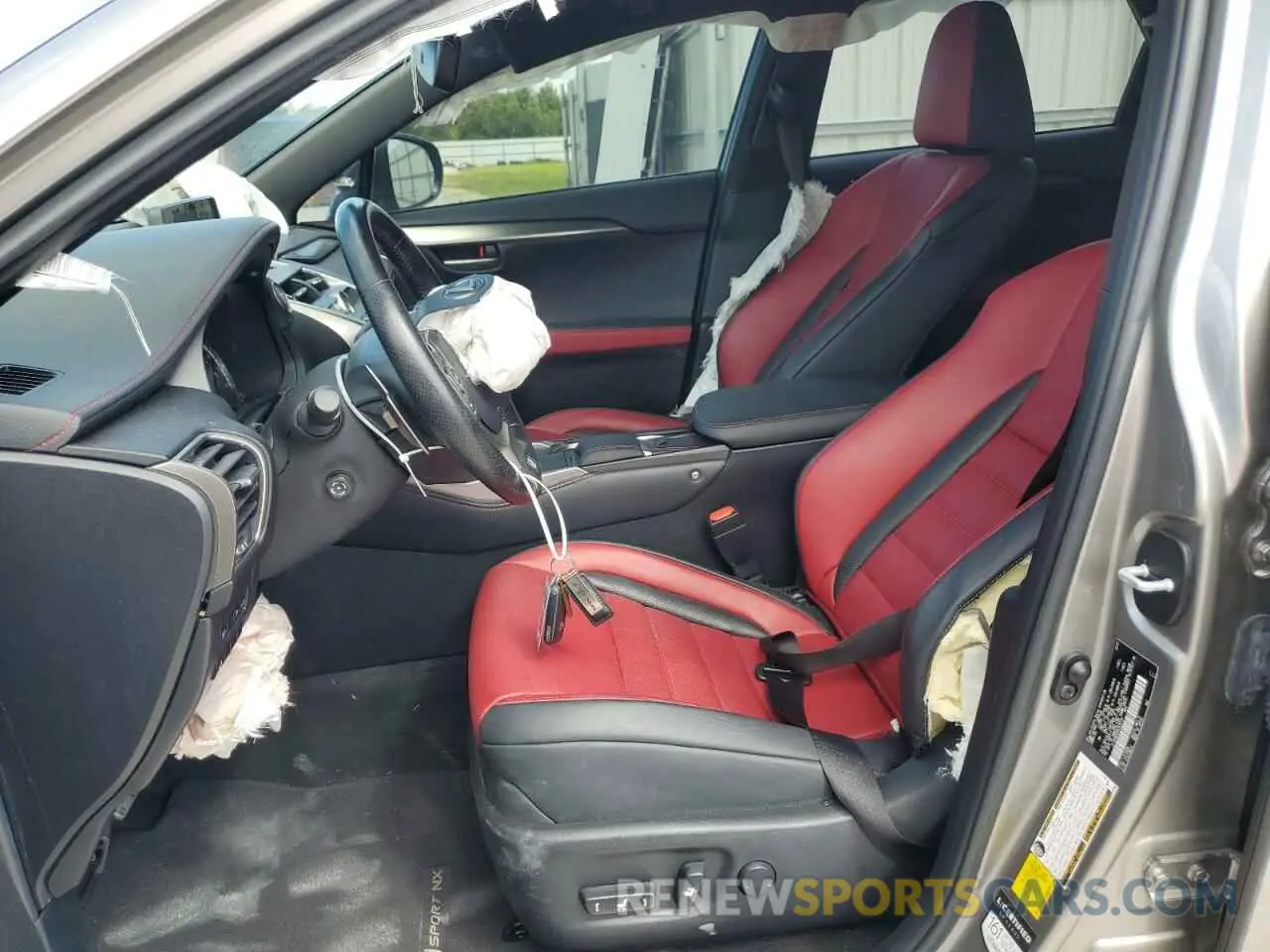 7 Photograph of a damaged car JTJSARBZXM2200137 LEXUS NX 2021