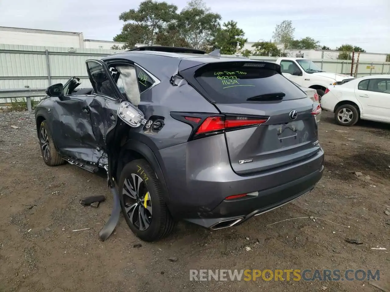 3 Photograph of a damaged car JTJSARDZ0M2251658 LEXUS NX 2021