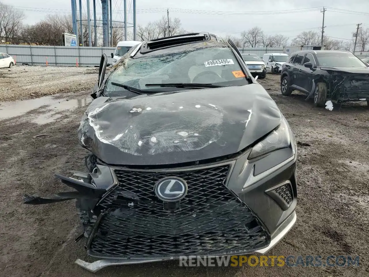 5 Photograph of a damaged car JTJSARDZ0M2258481 LEXUS NX 2021