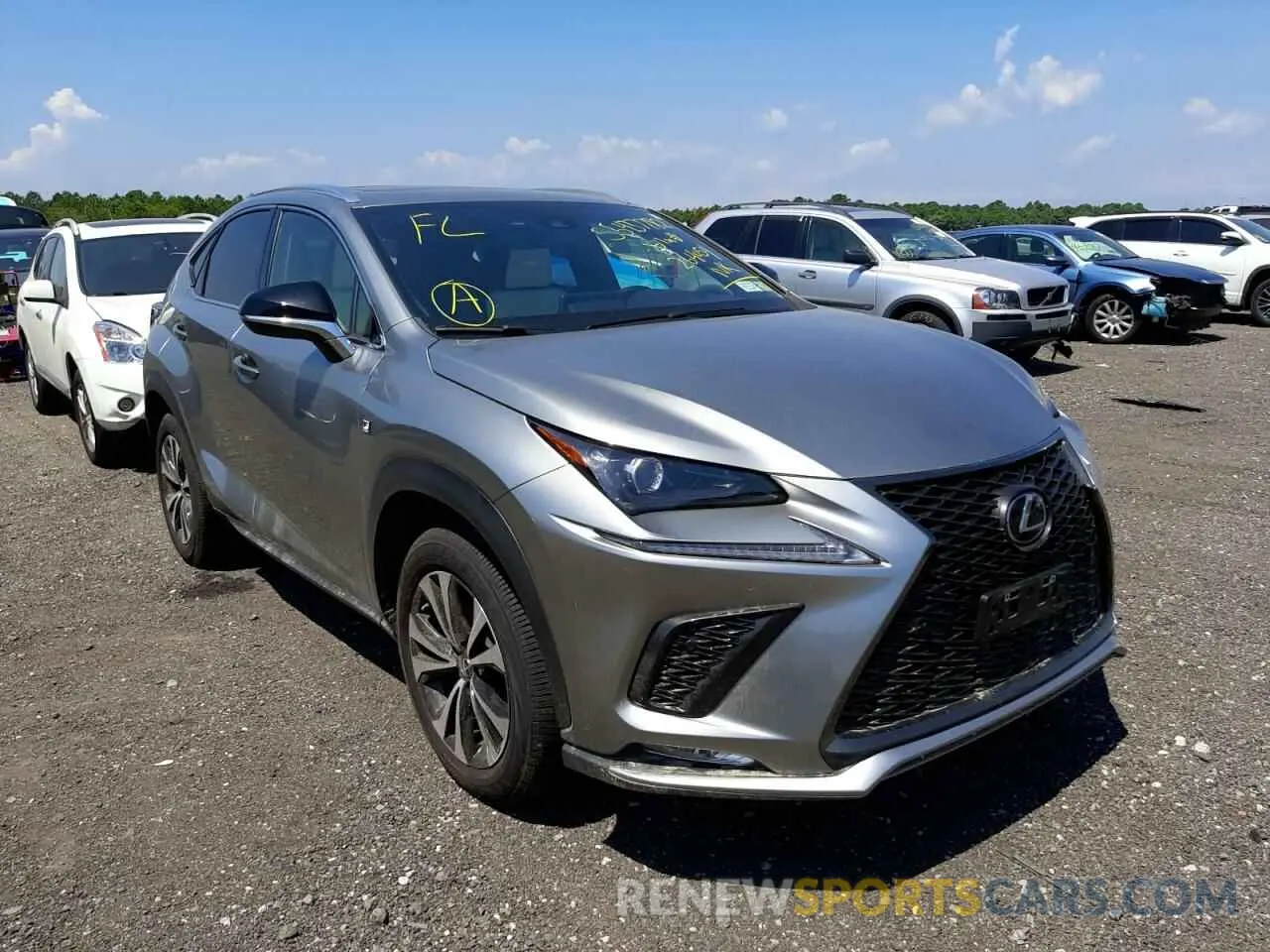 1 Фотография поврежденного автомобиля JTJSARDZ0M2264054 LEXUS NX 2021