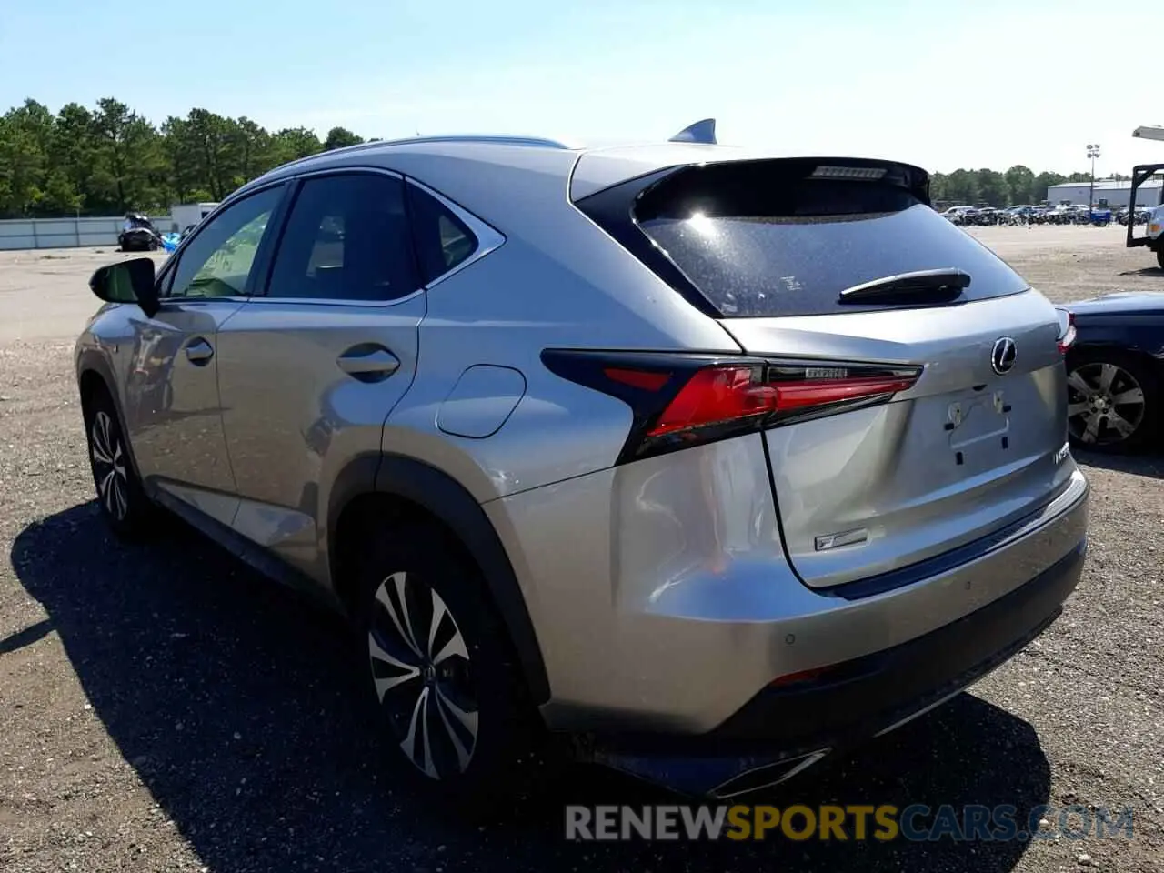 3 Фотография поврежденного автомобиля JTJSARDZ0M2264054 LEXUS NX 2021