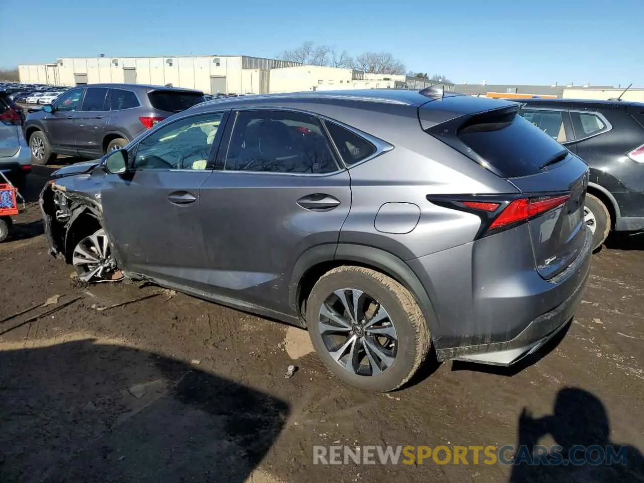 2 Photograph of a damaged car JTJSARDZ2M2261768 LEXUS NX 2021